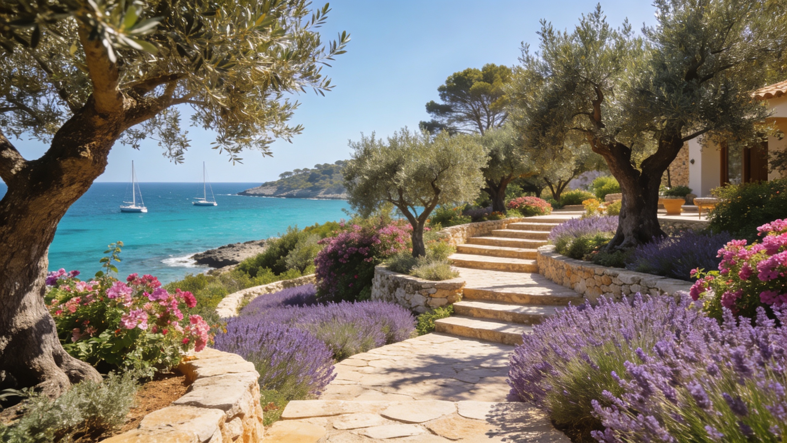 Tendencias y sostenibilidad en el diseño de jardines en Mallorca para el clima mediterráneo
